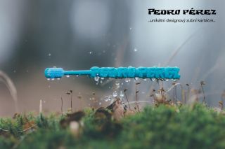Unikátní designový zubní kartáček 🪥 Pedro Perez Ultra Soft Vyrobeno v 🇨🇿 MOC 79,- Kč www.pedroperez.cz #dentalnihygiena...